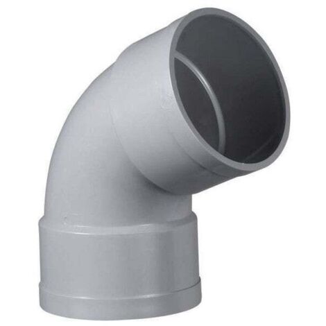 Girpi - Coude PVC femelle femelle gris 67°30 Ø40mm - XCO4067FFP