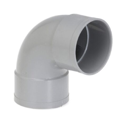 Girpi - Coude PVC femelle femelle gris 87°30 Ø200mm - XC10FF
