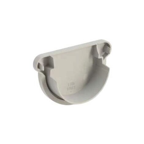 Girpi Fond de gouttière pour toit inf. à 30m2 - développé 16 cm - gris