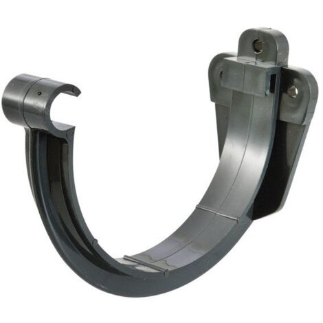 Girpi Support pour gouttière ronde pvc ardoise GIRPI, Dév.16 cm Diam.50 m