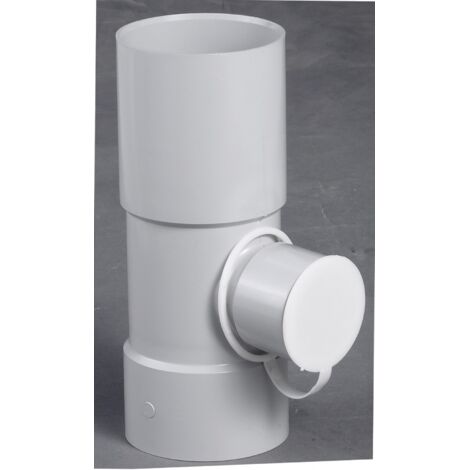 GIRPI Wassersammler aus grauem PVC, Dev. 16 cm, Durchm. 50 mm Girpi