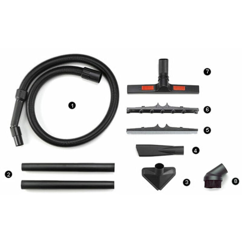 Cfadda - Aspirateur industriel, 50 hd, eau et poussière Gisowatt 99100B5N