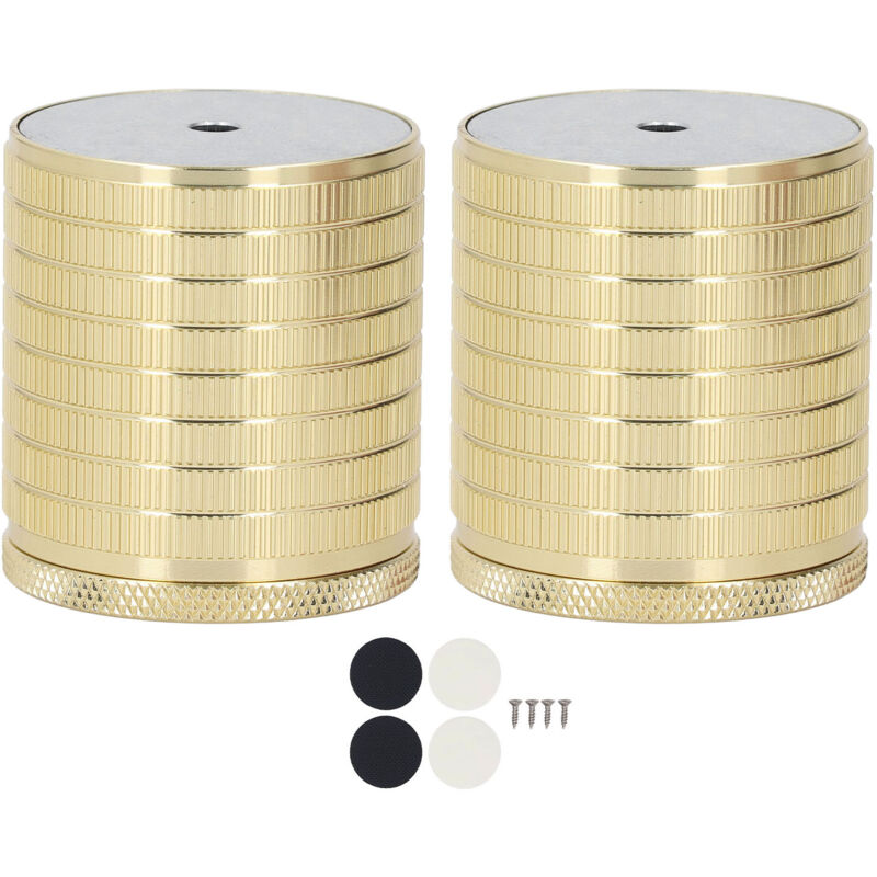 2pcs Table Risers de la jambe de canapé chaise meubles de meubles Piètes - Gistuch