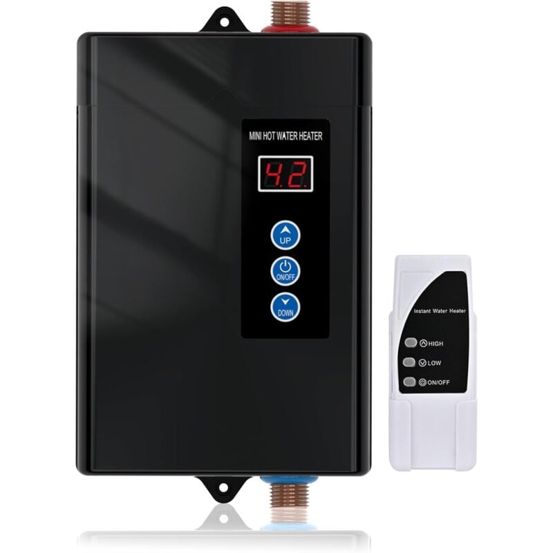 Gistuch - Chauffe-Eau Sans Réservoir, Mini Chauffe-Eau, Salle de Bain, Cuisine, Électrique 220 v, 4 Kw,Chauffe-Eau Instantané pour Maison,