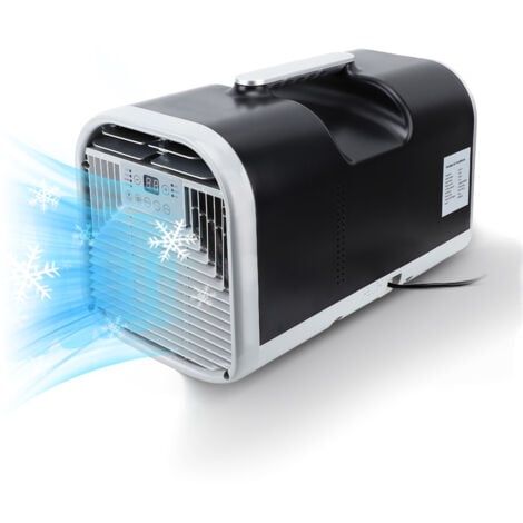 Gistuch climatiseur mobile silencieux, double onduleur 4500BTU  400W haute efficacité, économie d'énergie, petit refroidisseur d'air mobile, contrôle tactile, climatiseur personnel avec prise