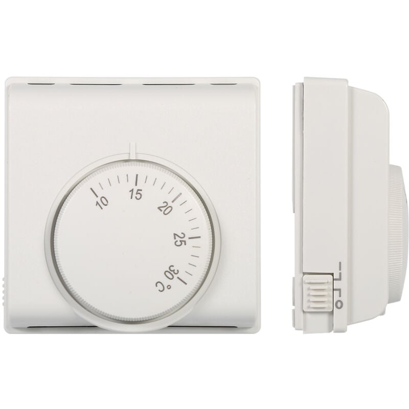 Contrôleur de Thermostat à économie d'énergie, Interrupteur de contrôleur de Thermostat mécanique de pièce 220V pour la climatisation Centrale dans