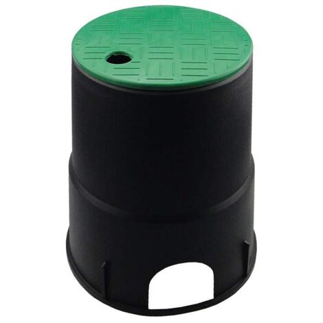 Gistuch – Couvercle de boîte à soupapes pour système d'irrigation automatique – Plastique ABS résistant aux UV – Diamètre 205mm – Hauteur 230mm – Couleur verte