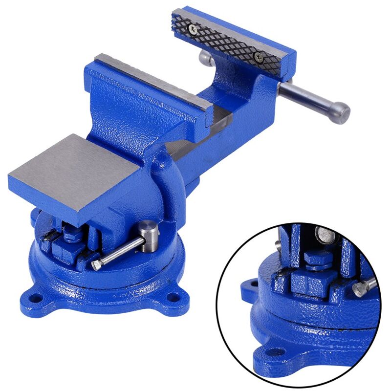 Tau d'atelier Light Duty Mâchoire de serrage 100 mm & Enclume mm pour Contrainte légère Établi,4.5kg - Gistuch