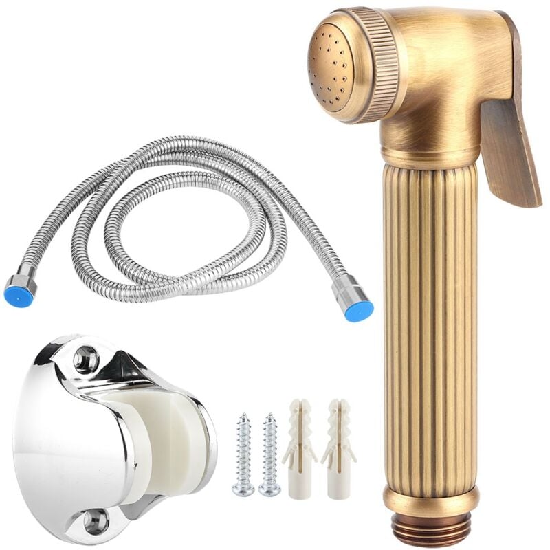 Gistuch - G1 / 2in Thread Copper Handheld Toilet Bidet pulprower Tendu Hand Spray Buzzle Bustder Set pour salle de bain