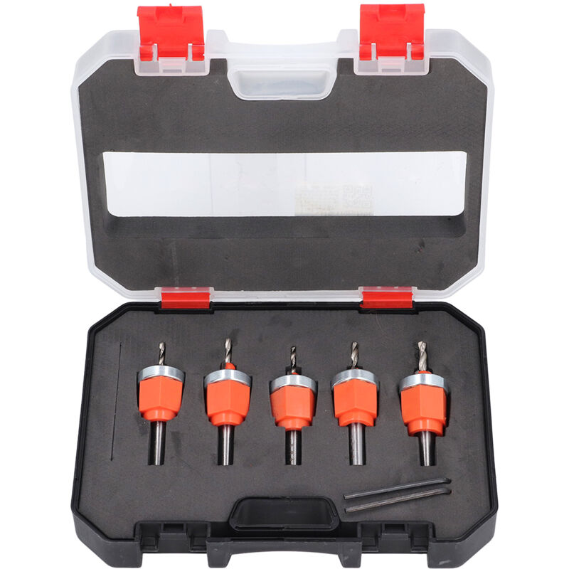 Jeu de mèches à tête fraisée 2.8 3 3.2 3.5 4mm de diamètre et profondeur ajustable - Gistuch