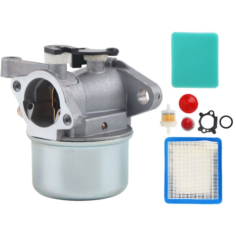 Gistuch Kit de Filtre à Air d'assemblage de carburateur pièces en Aluminium de Tapis de Sol pour Briggs Stratton 675 190cc 799868