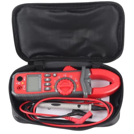 Gistuch Multimetro automatico, pinza amperometrica digitale TRMS 2000 punti NCV, voltmetro, amperometro, tester di tensione CA/CC, corrente CA, resistenza, continuità, diodo, capacità