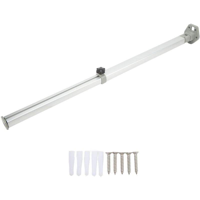 Gistuch - Pied de Table pliant 560 à 930mm, support de bureau télescopique en alliage d'aluminium pour camping-car, caravane, bateau