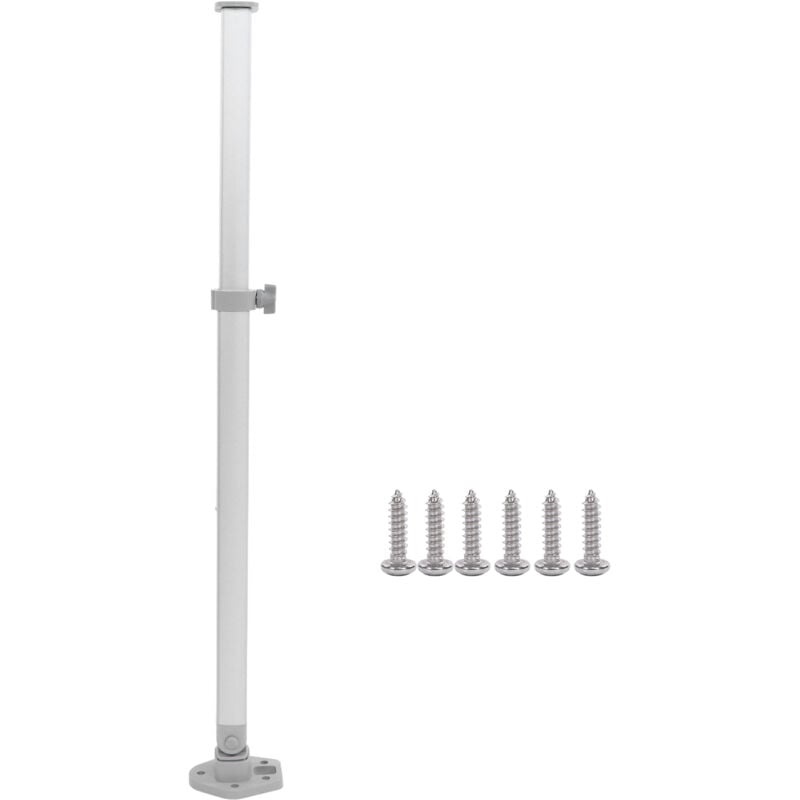 Pied de Table réglable en hauteur de 510 à 760mm, Support télescopique pliable pour camping-car, caravane, bateau, Yacht - Gistuch