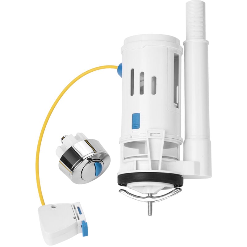 Gistuch - Raccord de toilette en abs, bouton poussoir, double Valve de chasse d'eau, accessoire de réservoir d'eau (toilette une pièce)