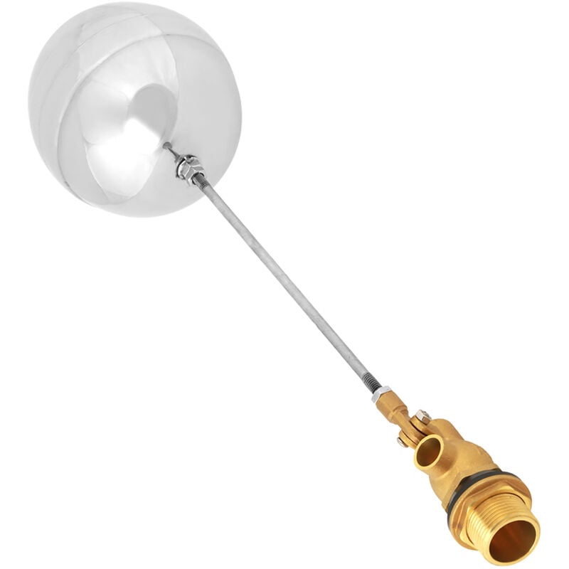 Gistuch - Robinet à bille flottant en acier inoxydable G3/4 ' DN20, interrupteur de capteur de flotteur, Flotteur Robinet pour eau, huile, gaz,