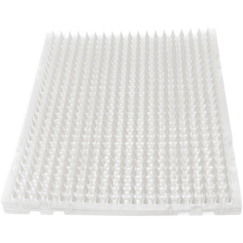 Gistuch - Tapis répulsif en pvc Recyclable pour chats et chiens, 8 pièces, dissuasif pour l'intérieur et l'extérieur