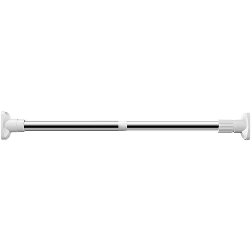 Gistuch - Tringle à rideaux télescopique sans perçage pour salle de bain, fenêtre, penderie, 50-80 cm (diamètre 25 mm)