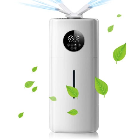 Gistuch Umidificatori industriali 21 l di grande capacità, umidificatore commerciale, protezione dallo spegnimento, 60-200㎡, per camera da letto, casa, scuola, ufficio, laboratori, tipo touch, 21 l [C