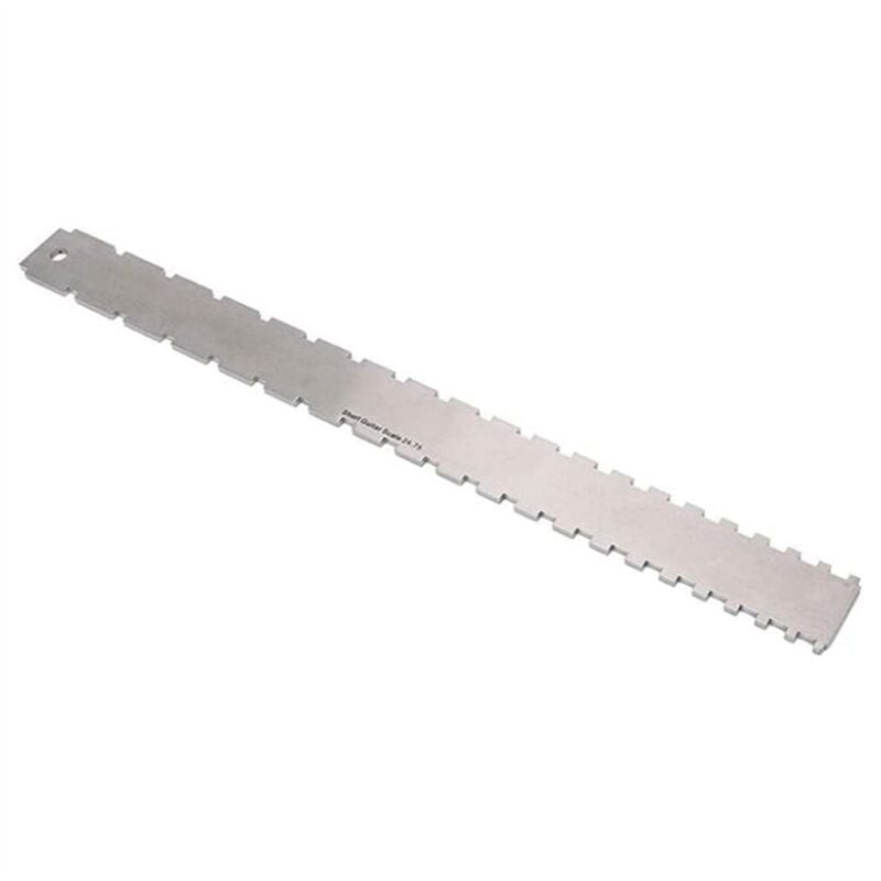 Image of Gitarre Bass Hals Kerb Gerade Kante Fret Rocker String Aktion Herrscher Gitarrenbauer Werkzeug Set