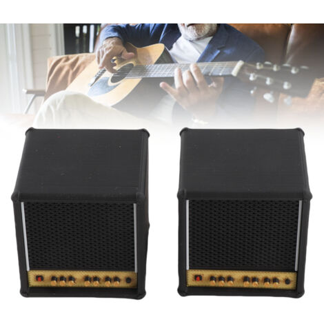 Gitarrenplektrumhalter, kastenförmig, 2-teilig, Schreibtischdekoration, Aufbewahrung