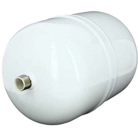 Gitral – Vase d'expansion 8L – Acier époxy alimentaire – Pression max 10 bar – Pour installations d'eau potable chaude et froide