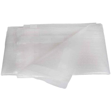 Gitterfolien - Abdeckplane transparent 8 x 12 (96m²)