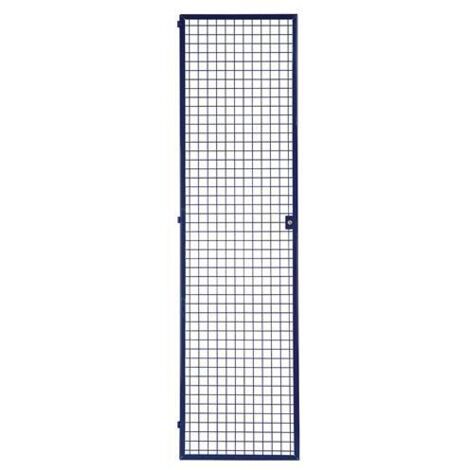 Gittertür LOGS 240 H1970xB540mm blau RAL 5022 abschl.LOGS - LOGS 240 RAL 5022