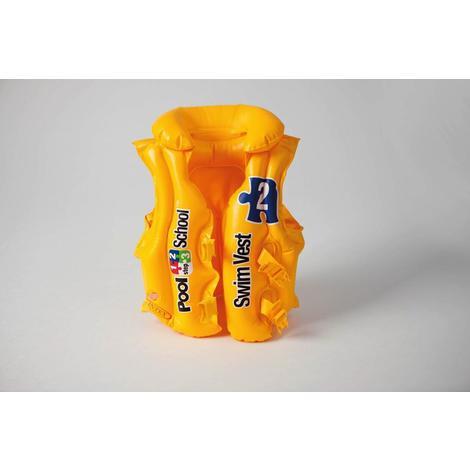 Ciambella salvagente gonfiabile cm91 color giallo neon