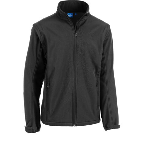 GIUBBINO SOFTSHELL FOGGY NERO