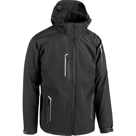 GIUBBINO SOFTSHELL GEYSER NERO