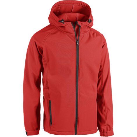 GIUBBINO SOFTSHELL RAINBOW ROSSO