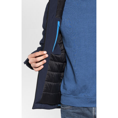 GIUBBINO SOFTSHELL SNOW BLU NAVY