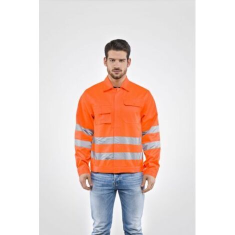 GIUBBOTTO ALTA VISIBILIT ARANCIO TG. L