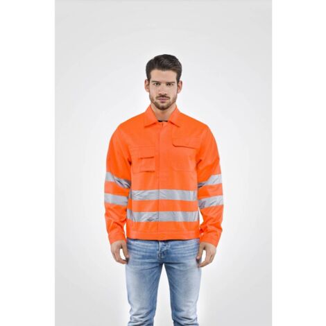 GIUBBOTTO ALTA VISIBILIT ARANCIO TG.XXL