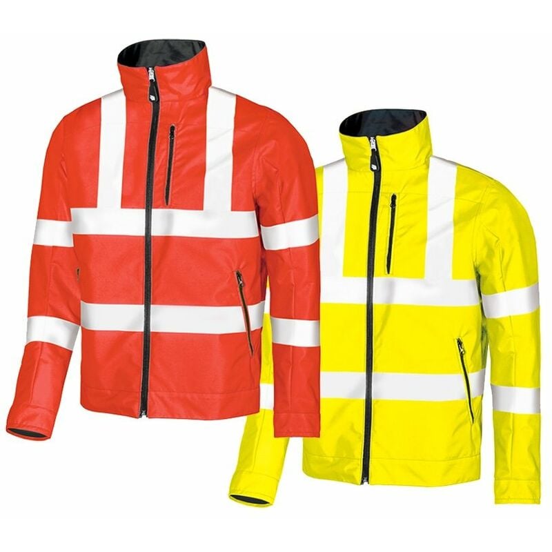 Veste réversible bi-visible u Visible avec veste haute visibilité - xs - Rouge - Rouge