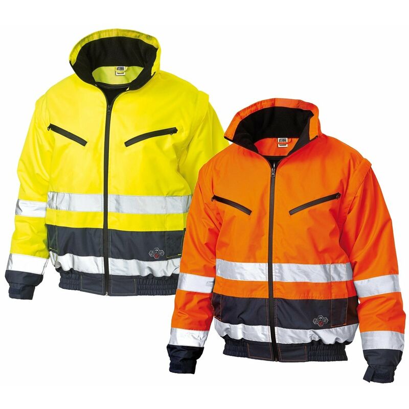 Siggi - Veste de travail haute visibilité Bomber 25GI0221 - s - Orange - Orange