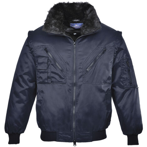 Giubbotto da pilota Colore: Navy Taglia XXXL - Portwest