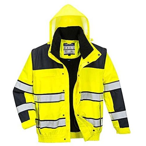 Giubbotto HiVis 3 in 1 Giallo/Nero L