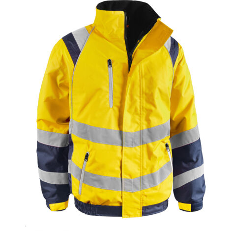 GIUBBOTTO SPOTLIGHT H.V.GIALLO/BLU