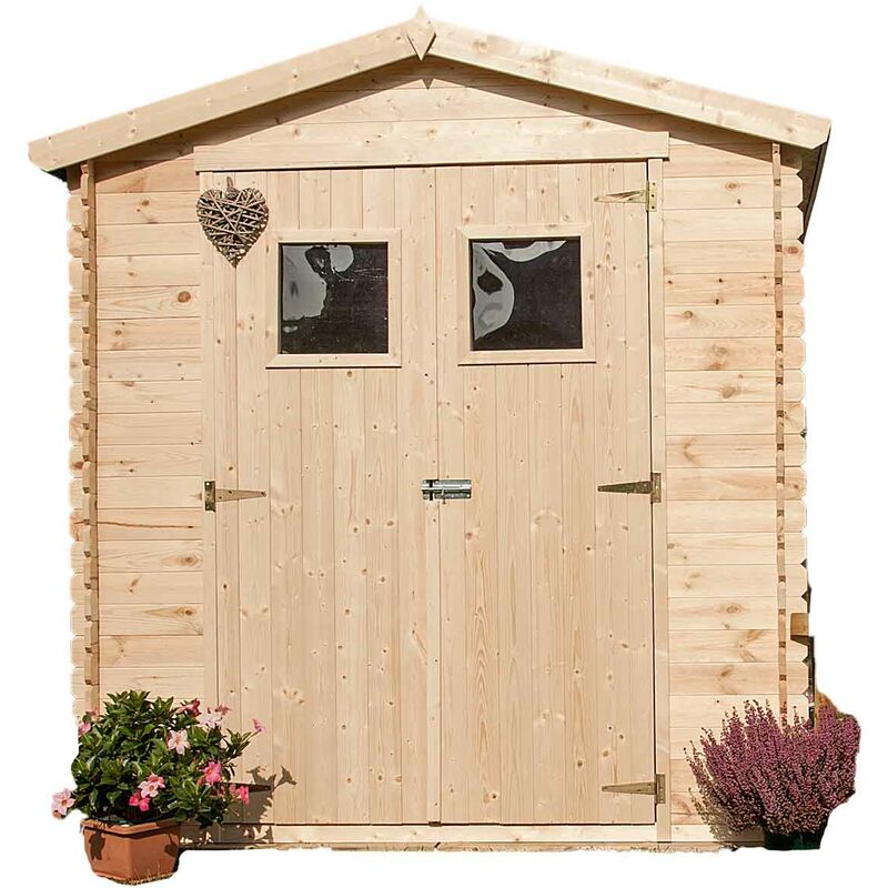 Giulia - Abri de jardin en bois de pin 200x200 cm