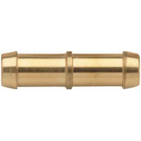 giuntatubi conico in ottone per tubi   10 mm irrigazione giardino