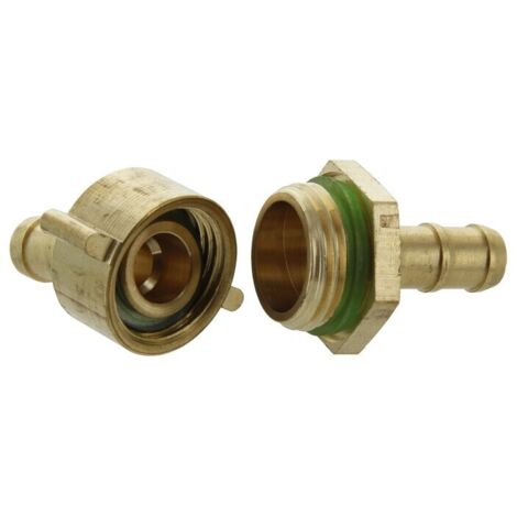 GIUNTATUBI OTTONE 3 PZ 1/2 X 8 MM