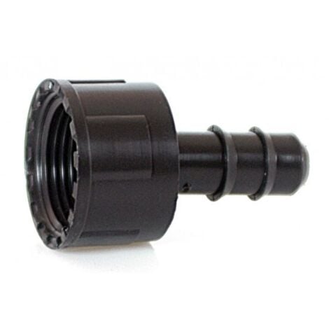 Giuntino portagomma con ghiera 3/4'x16 IP64820F0N16C - - IRRITEC - -