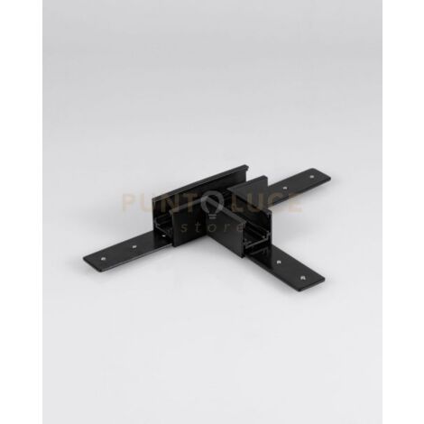 GIUNTO A  "T " MECCANICO PER BINARIO 48V H2,74CM  NERO