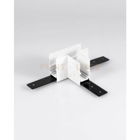 GIUNTO A "T" MECCANICO PER BINARIO 48V H5,4cm BIANCO