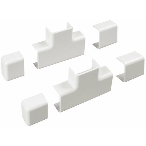 Giunto a T per canale 30 x 15 mm