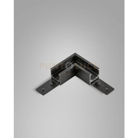 GIUNTO ANGOLORE MECCANICO PER BINARIO PER 48V H2,74CM NERO