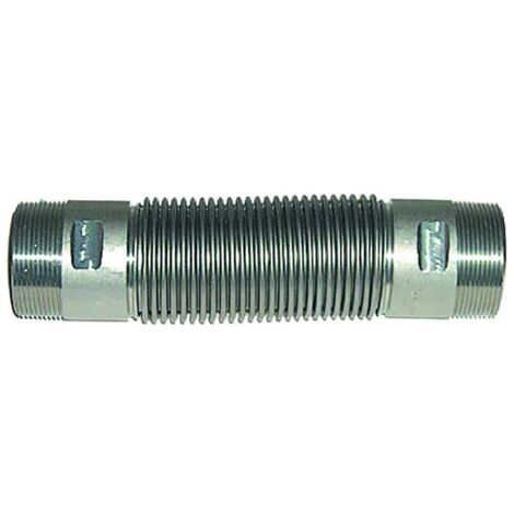 Giunto antivibrante filettato ø 1/2" - PN4 dotato di soffietto inox e raccordo in acciaio, per gas 00000015200