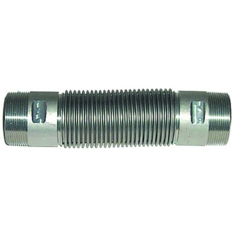 Giunto antivibrante filettato - ø 1"1/2 - PN4 dotato di soffietto inox e raccordo in acciaio, per gas 00000015204